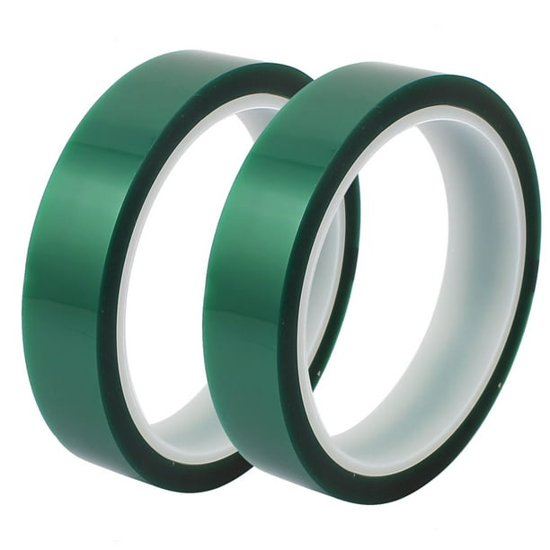 PCB Insulation Etc High Temperature Tape 20mm Width 33M Length Green PET High Temperature Heat Resistant Tape For Masking 5PCS PCB Insulation Etc High Temperature Tape 20mm Width 33M Length Green PET High Temperature Heat Resistant Tape For Masking 5PCS